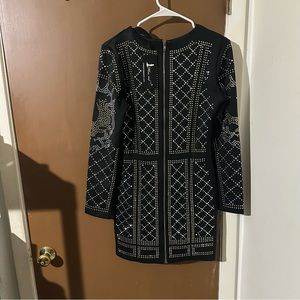 Embezzled Bodycon Dress